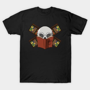 Librarians crew Jolly Roger pirate flag (no caption) T-Shirt